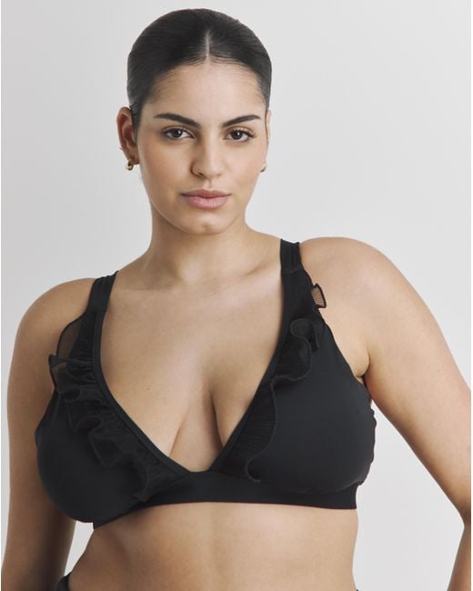 Figleaves Black Kalahari Bikini Top