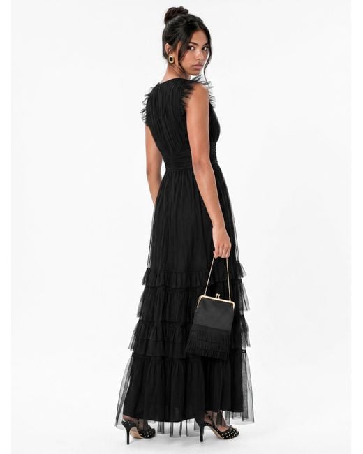 Anaya with love Black Anaya Plain Dress