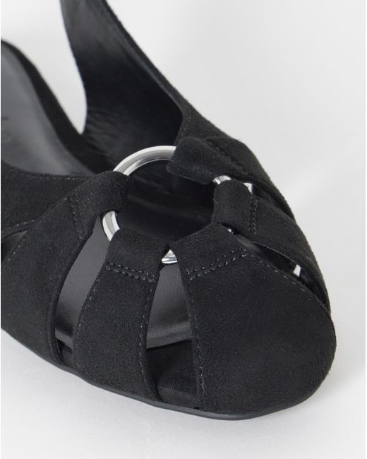 Simply Be Natural Ring Detail Ballerinas Extra Wide Fit