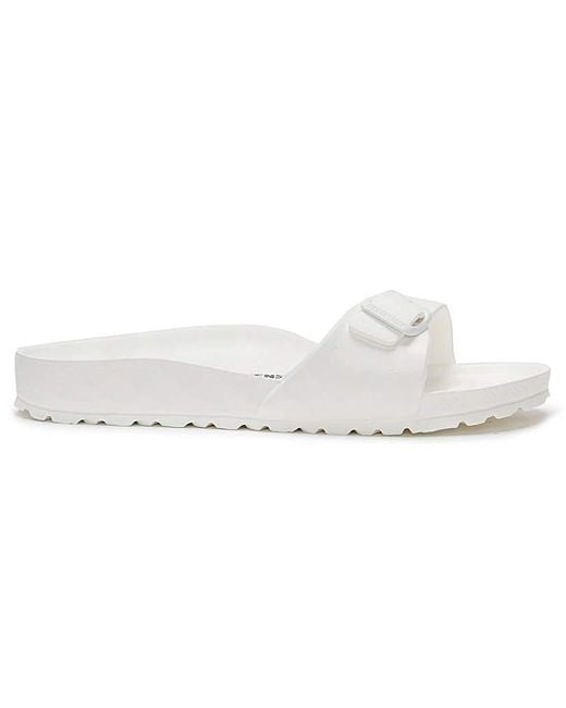 Birkenstock White Madrid Eva Mules