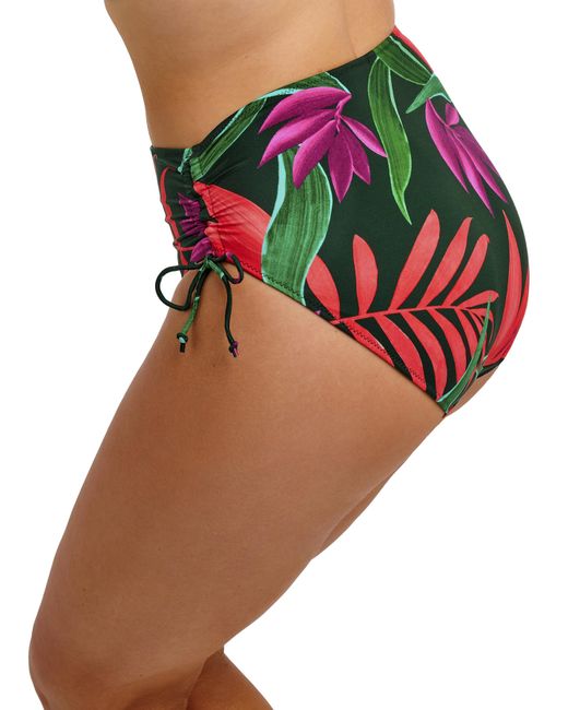 Fantasie Red Pichola High Waist Bikini Brief