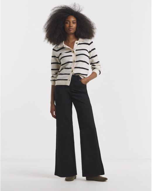 Simply Be Blue 24/7 Wide Leg Jeans