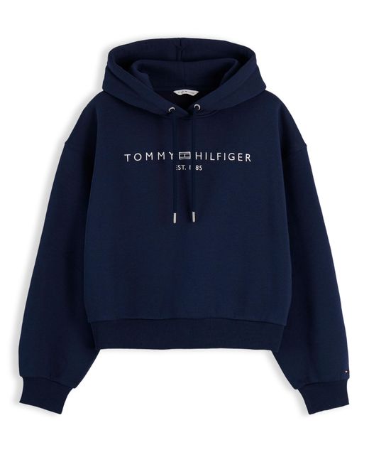 Tommy Hilfiger Blue Logo Hoodie