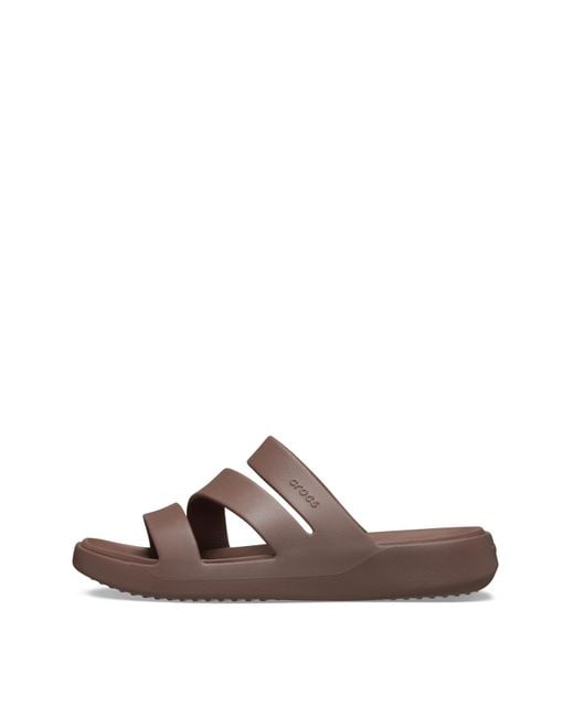CROCSTM Brown Getaway Strappy