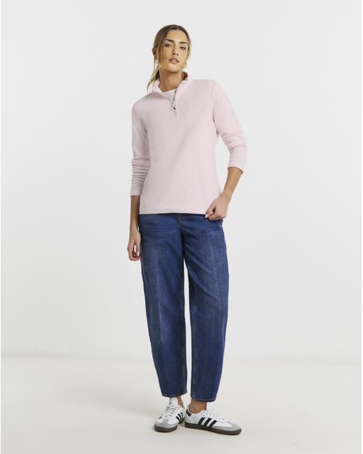Regatta Pink Sweethart 1/4 Zip Fleece