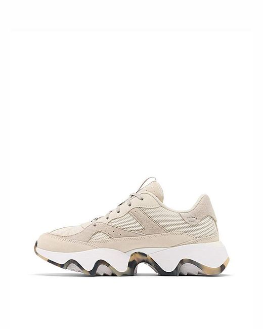 Sorel White Kinetic Array Trainers