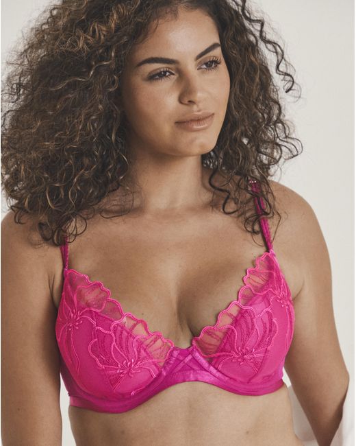 Ann Summers Pink Floral Fling Plunge