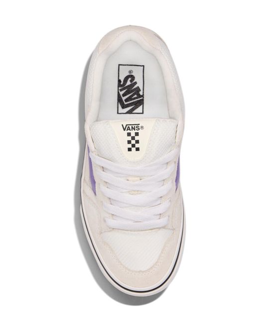 Vans White Caldrone Trainers