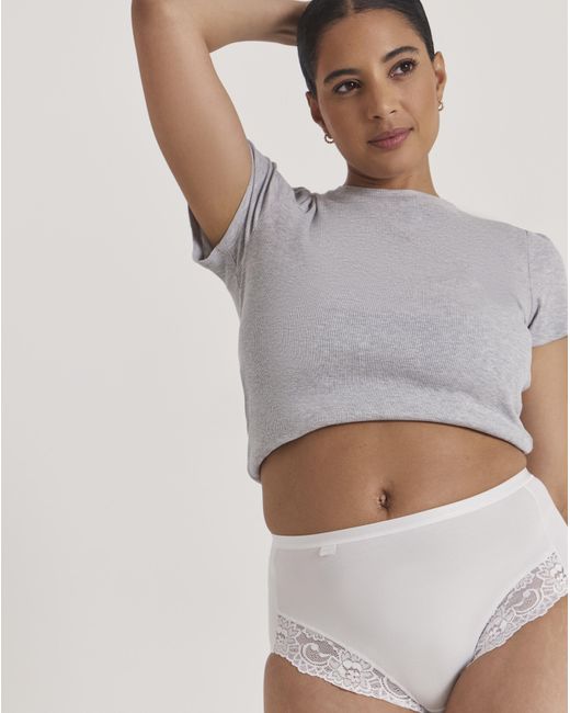 Sloggi Gray 2Pk Romance Maxi Knickers