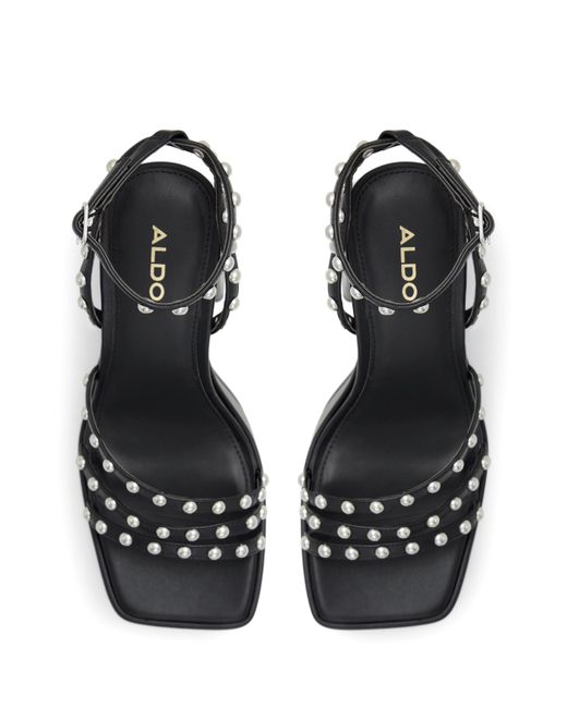 ALDO White Landabriver Platform Sandals D Fit