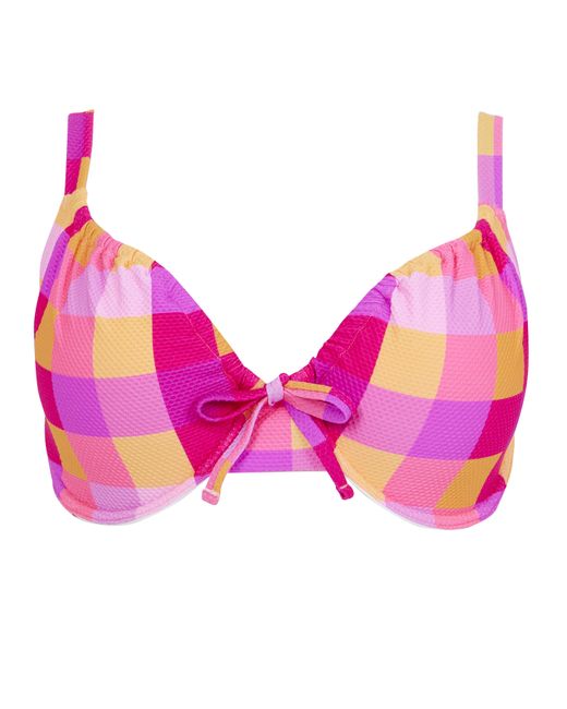 Simply Be Pink Underwired Bikini Top