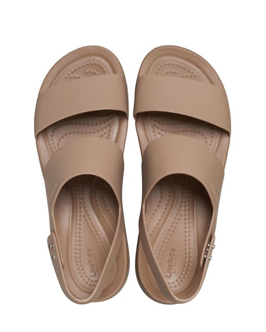 CROCSTM White Brooklyn Low Wedge