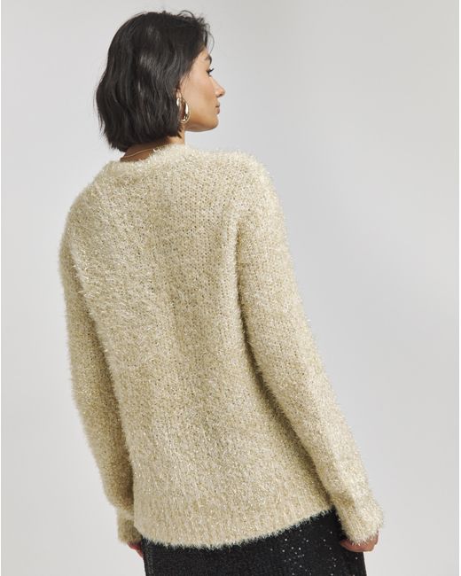 Simply Be Natural Tinsel Tie Front Bow Cardigan