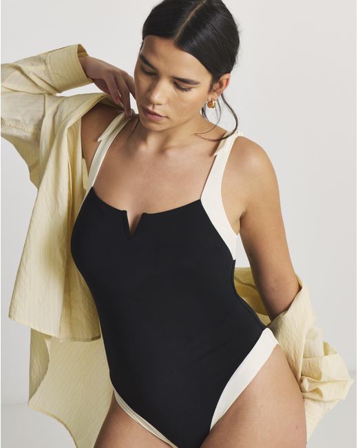 MAGISCULPT Black Mono Swimsuit