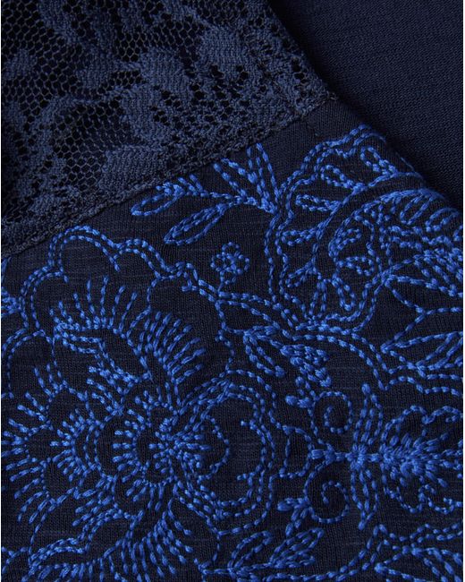 Joe Browns Blue Exquisite Embroidered Tunic