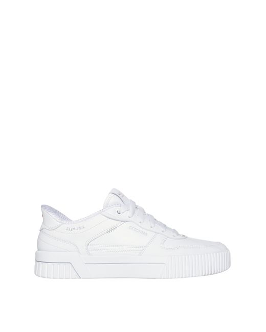 Skechers White Jade Slip