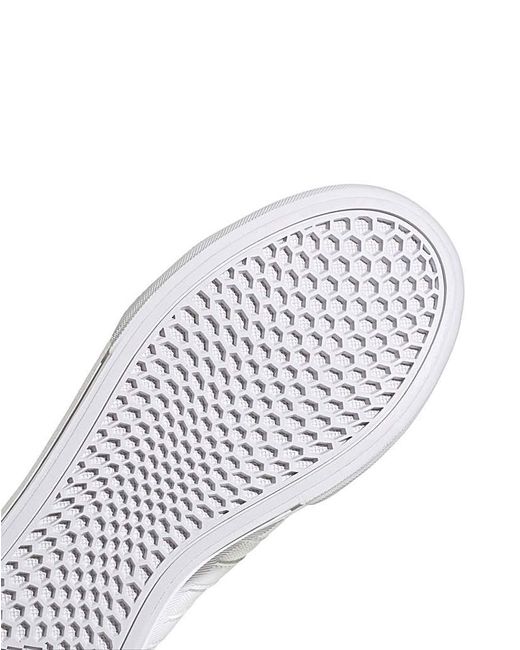 Adidas White Bravada 2.0 Platform Trainers