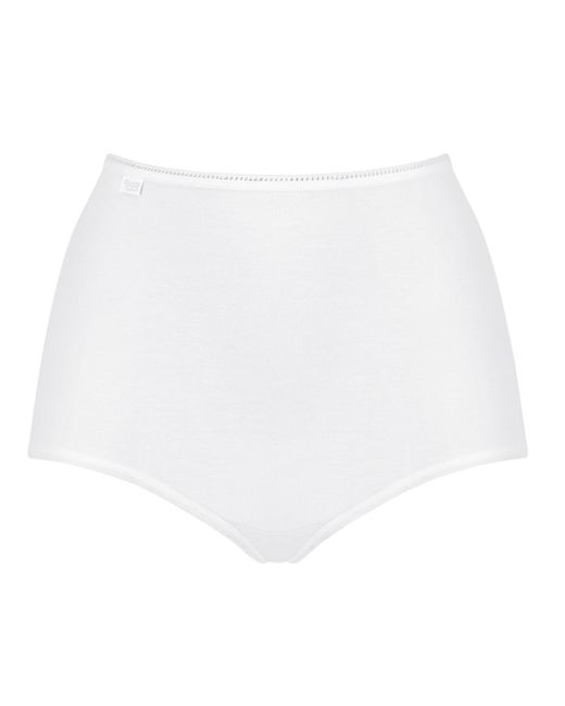 Sloggi Natural 3Pk Microfibre Maxi Briefs