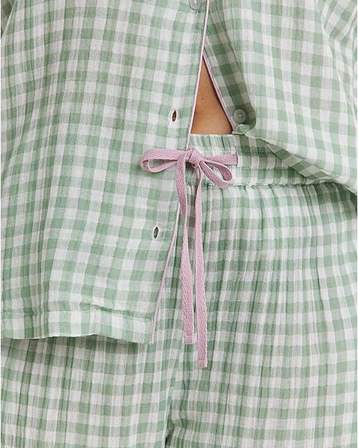 Simply Be Blue Soft Cotton Pj Set