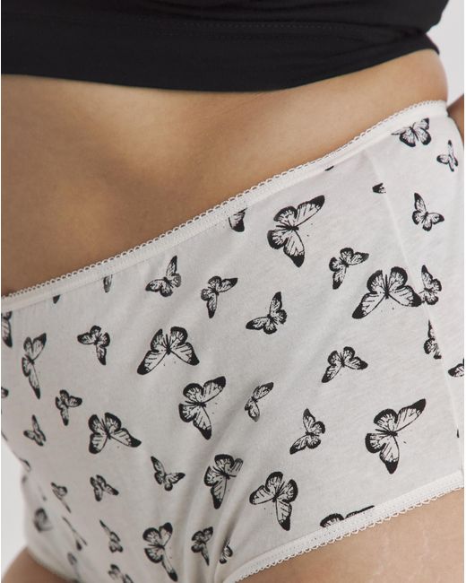 Pretty Secrets Brown 7 Pack Full Fit Brief