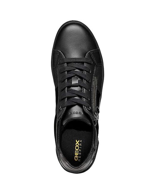 Geox Black D Blomiee E Trainers