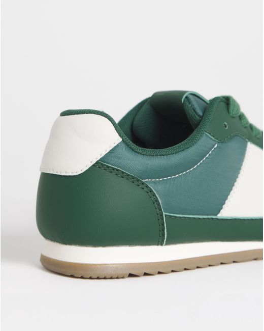 Simply Be White Classic Retro Trainer Wide