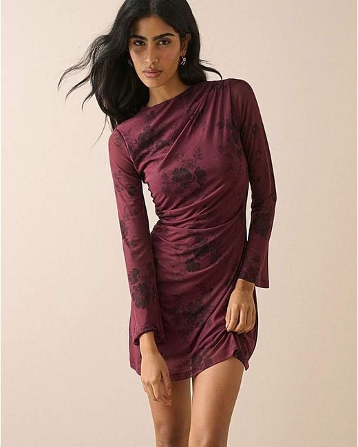 Nobody's Child Red Petite Kiera Mini Dress