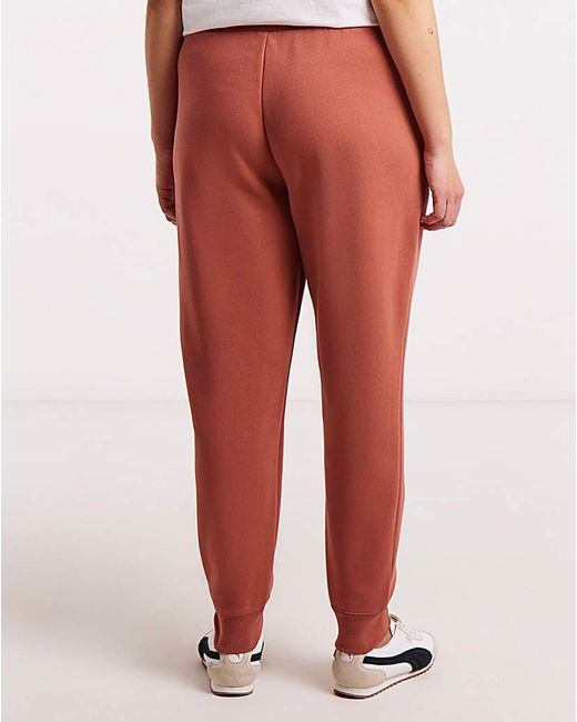 PUMA Red Essential Logo Joggers