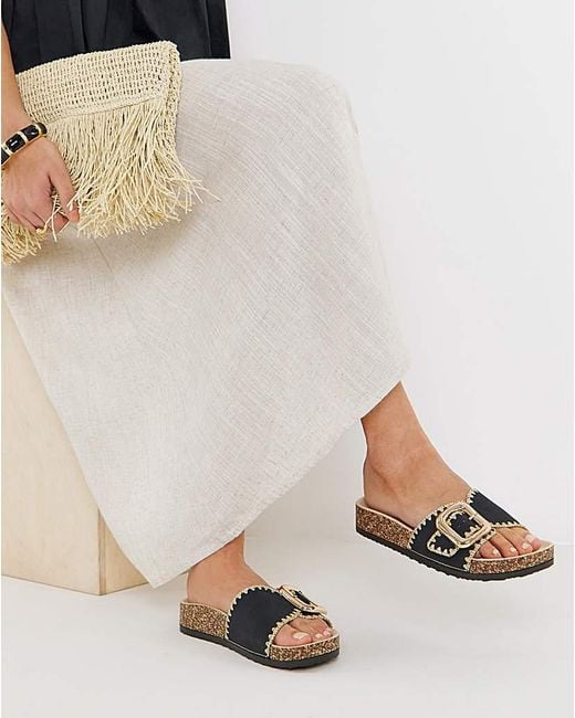 Heavenly Feet White Reed Wide Fit