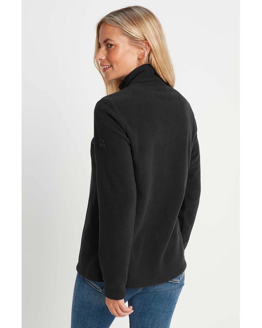 TOG24 Black Tog24 Revive Fleece Zip Neck