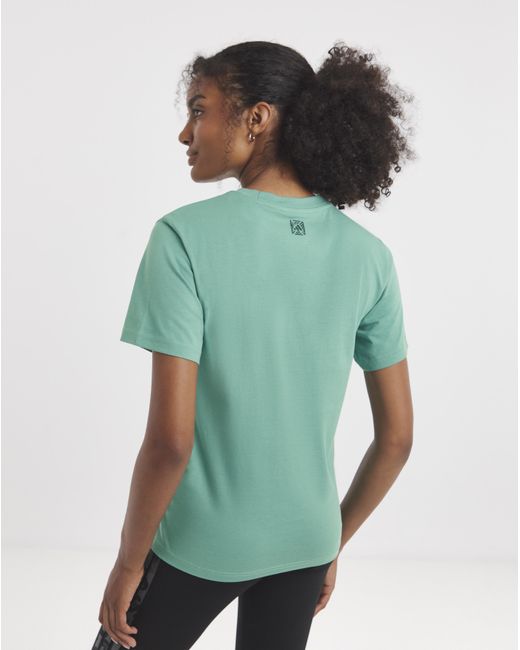 Adidas Green Large Logo T-Shirt