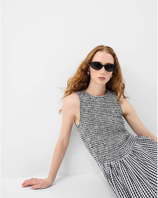 Accessorize White Resin Oval Sunglasses