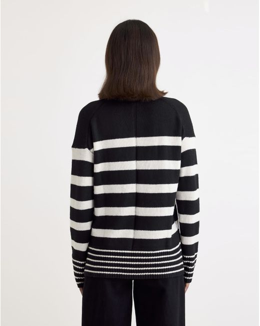 Nobody's Child Blue Stripe Longline Jumper