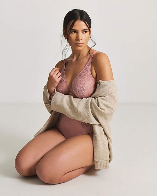 Pretty Secrets Brown Ella Full Cup Wired Bra