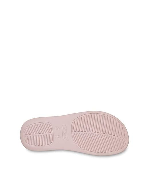 CROCSTM Pink Getaway Triangle Flip