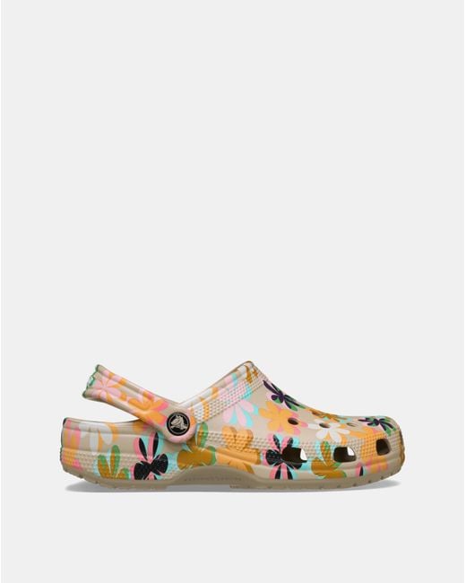 CROCSTM White Classic Retro Summer Clog