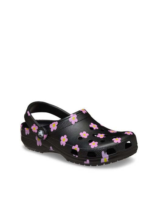 CROCSTM White Classic Flower Clog