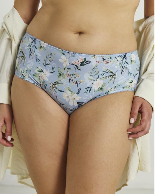 Goddess Multicolor Kayla Full Fit Knicker Cornflwer