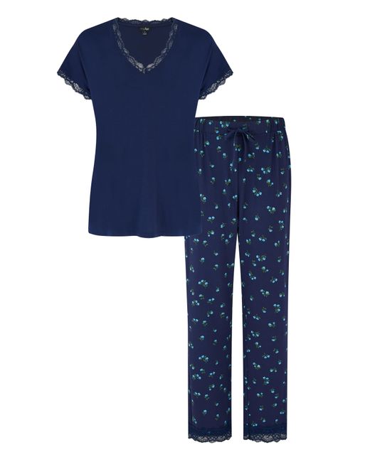 Pour Moi Blue Pour Moi Sofa Loves Pj Set