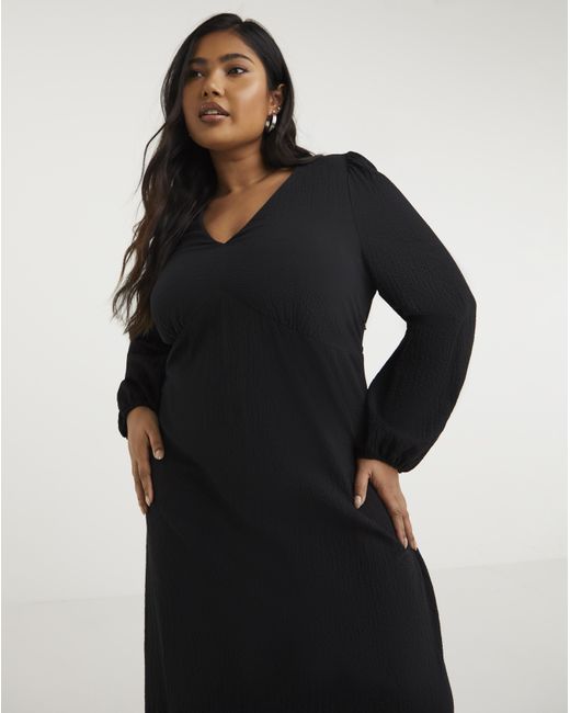 Nobody's Child Black Delilah Midi Dress