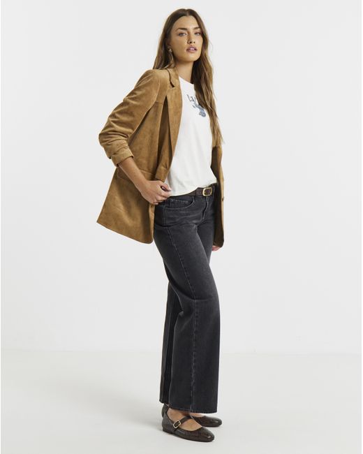 Levi's White Low Loose Jean