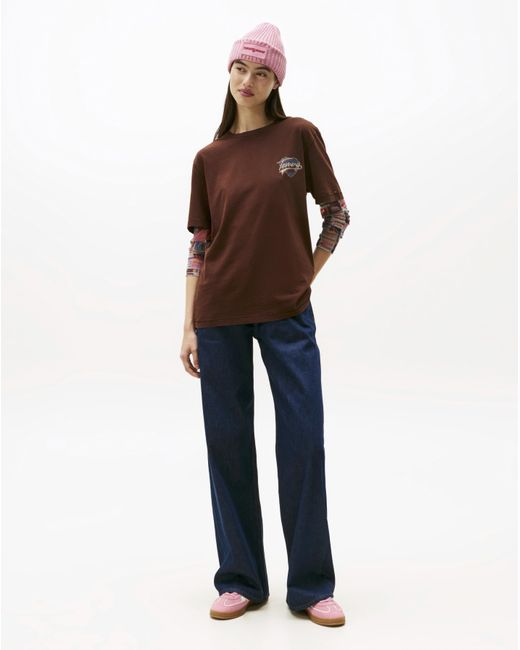 Tommy Hilfiger Brown Wash Heart T-Shirt