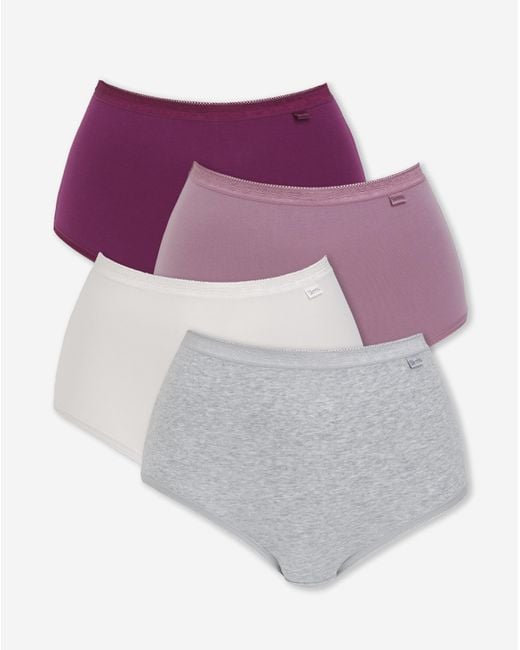 Slimma Pink 4 Pack Full Fit Knickers