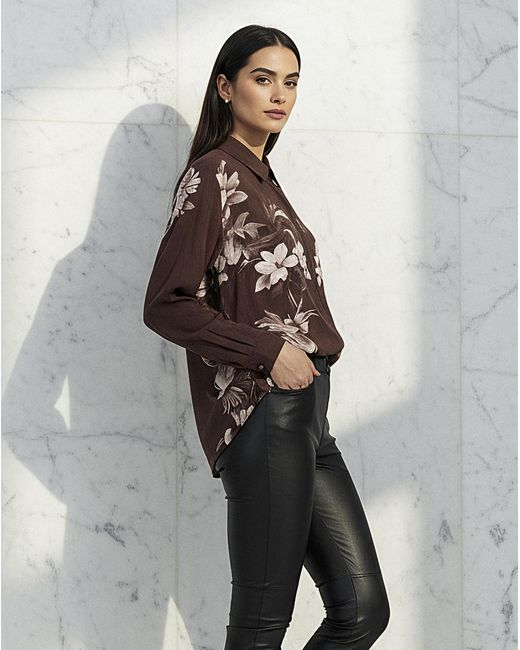 Religion Brown Inversion Shirt
