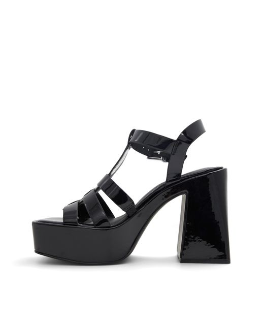 ALDO Black Jeni Mary Jane Heeled Shoes D Fit