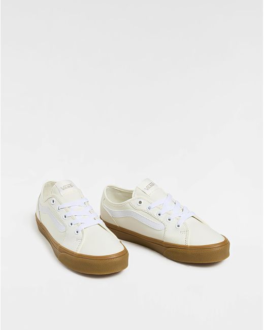 Vans White Filmore Decon Trainers