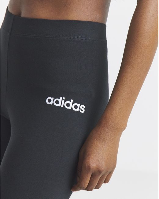 Adidas Black Essentials Linear Leggings