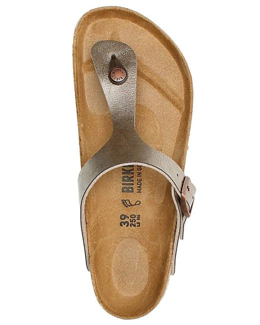 Birkenstock Brown Gizeh Toe Post Sandals