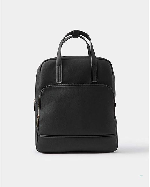 Accessorize Black Lola Laptop Backpack
