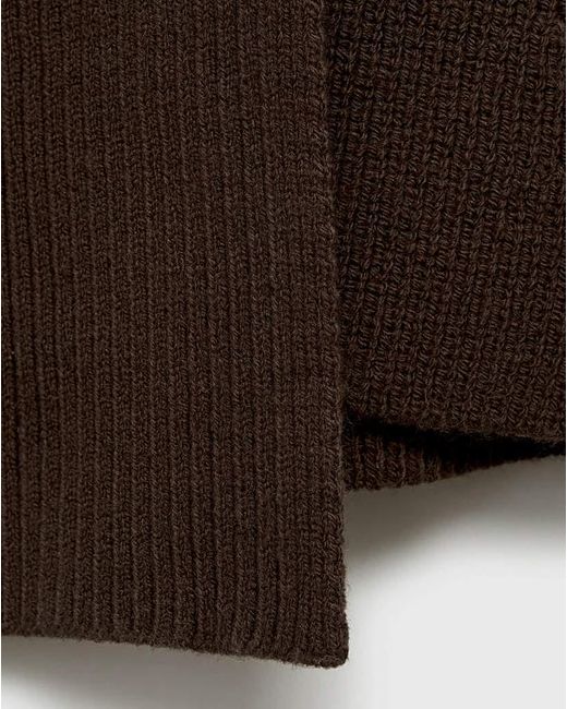 Mango Black Capri Cable Knit Cape